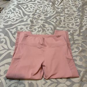 Light Pink Fabletics Capris